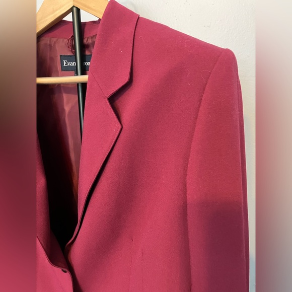 Evan Picone Women's Berry Blazer - Picture 4 of 4